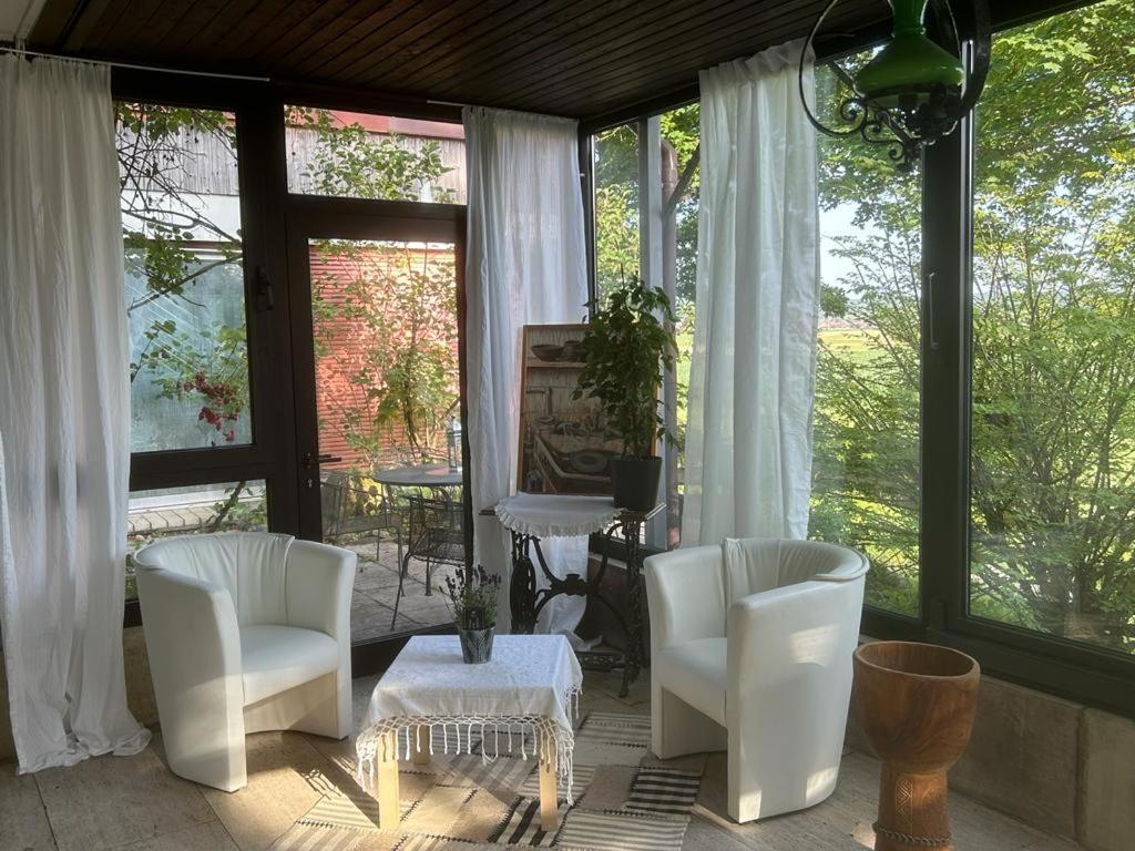 Ferienwohnung An Der Loipe Lichtenstein  Dış mekan fotoğraf